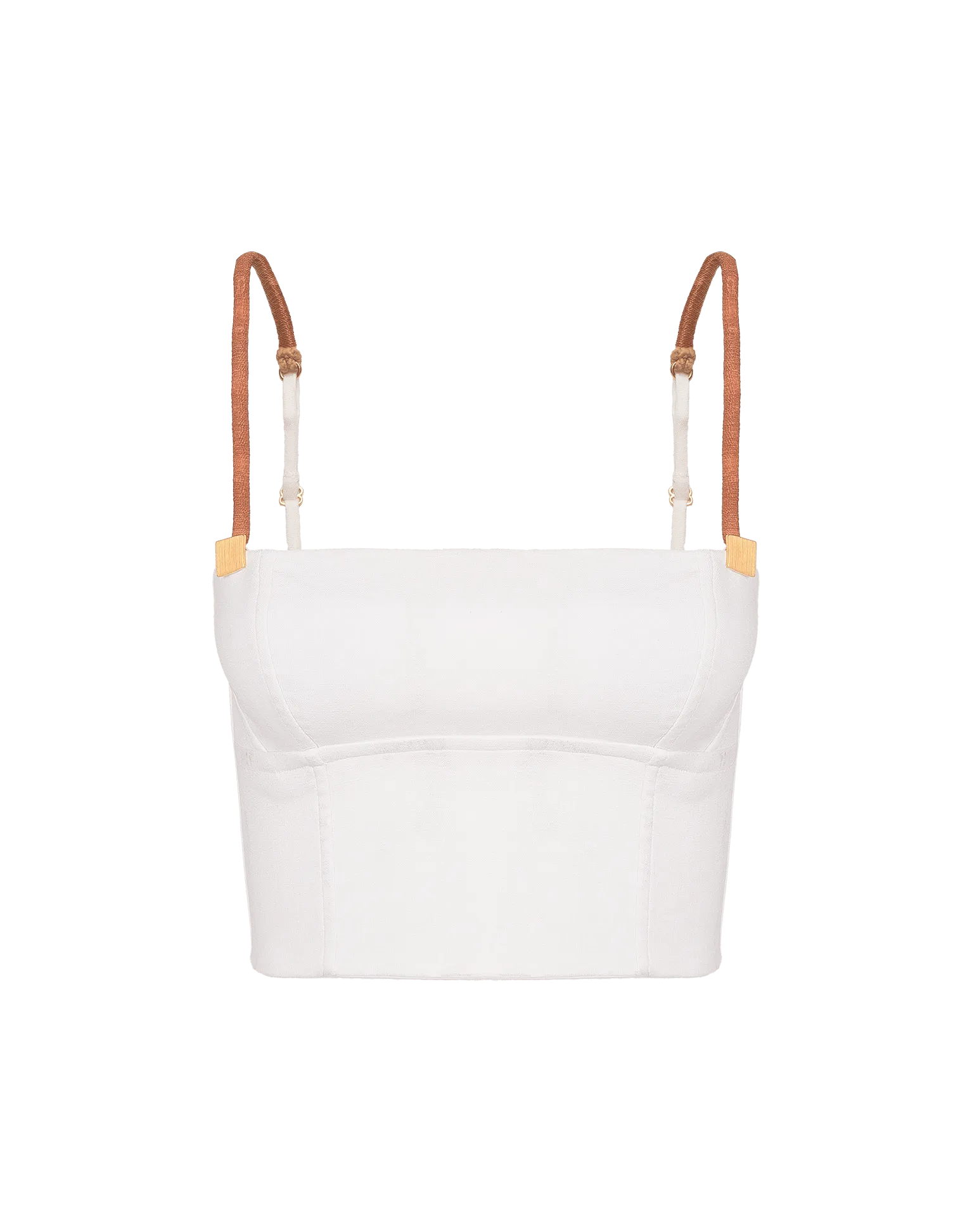 Aika Cropped Top - Off White