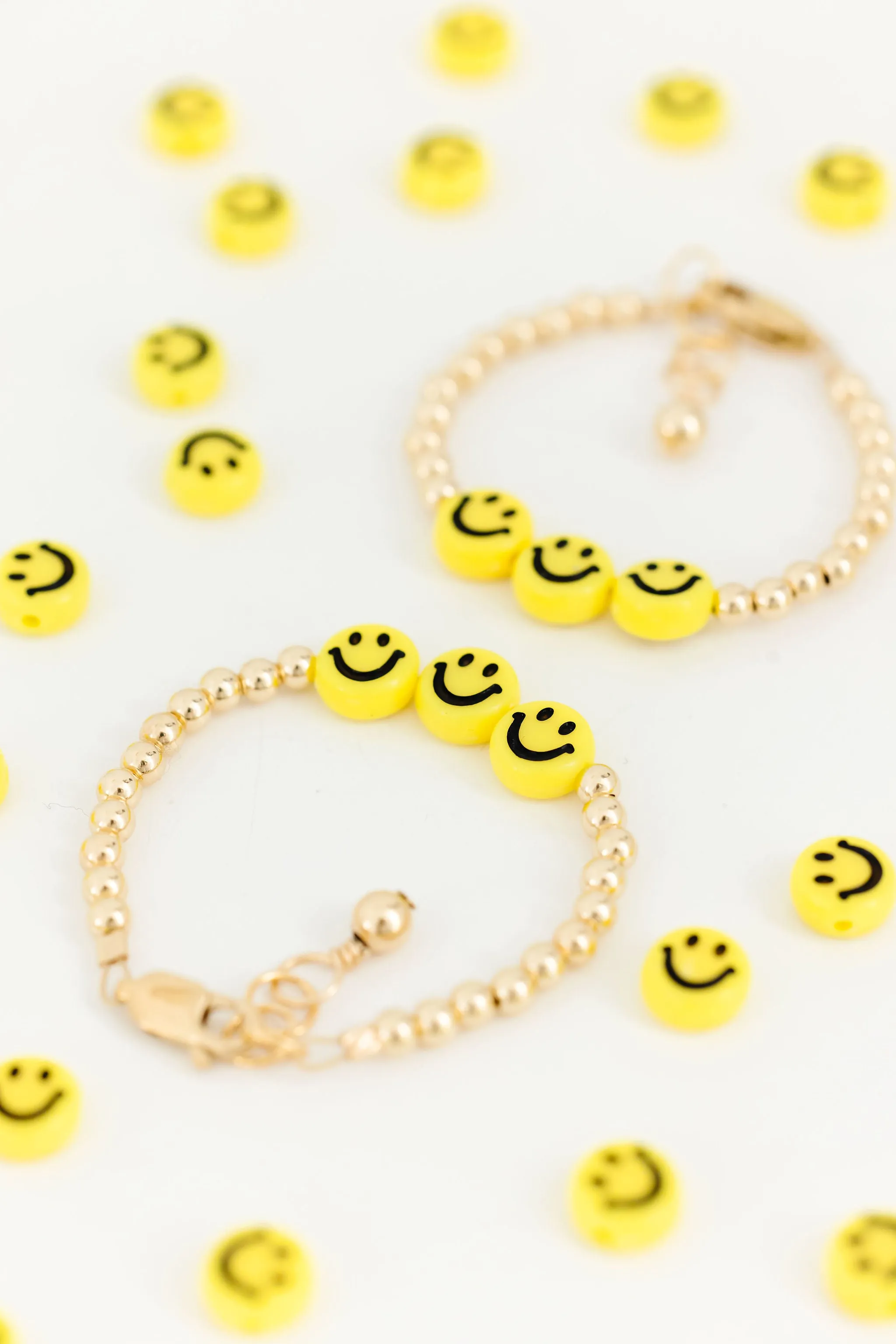 Be Happy Mom   Mini Bracelet Set (3MM   6MM Beads)
