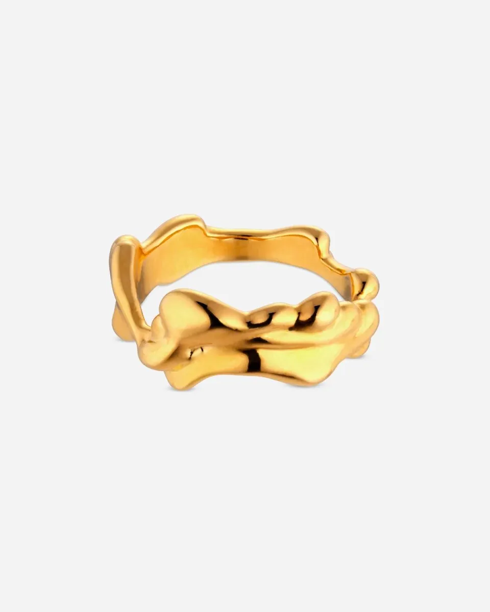Big Drippy Ring - Gold