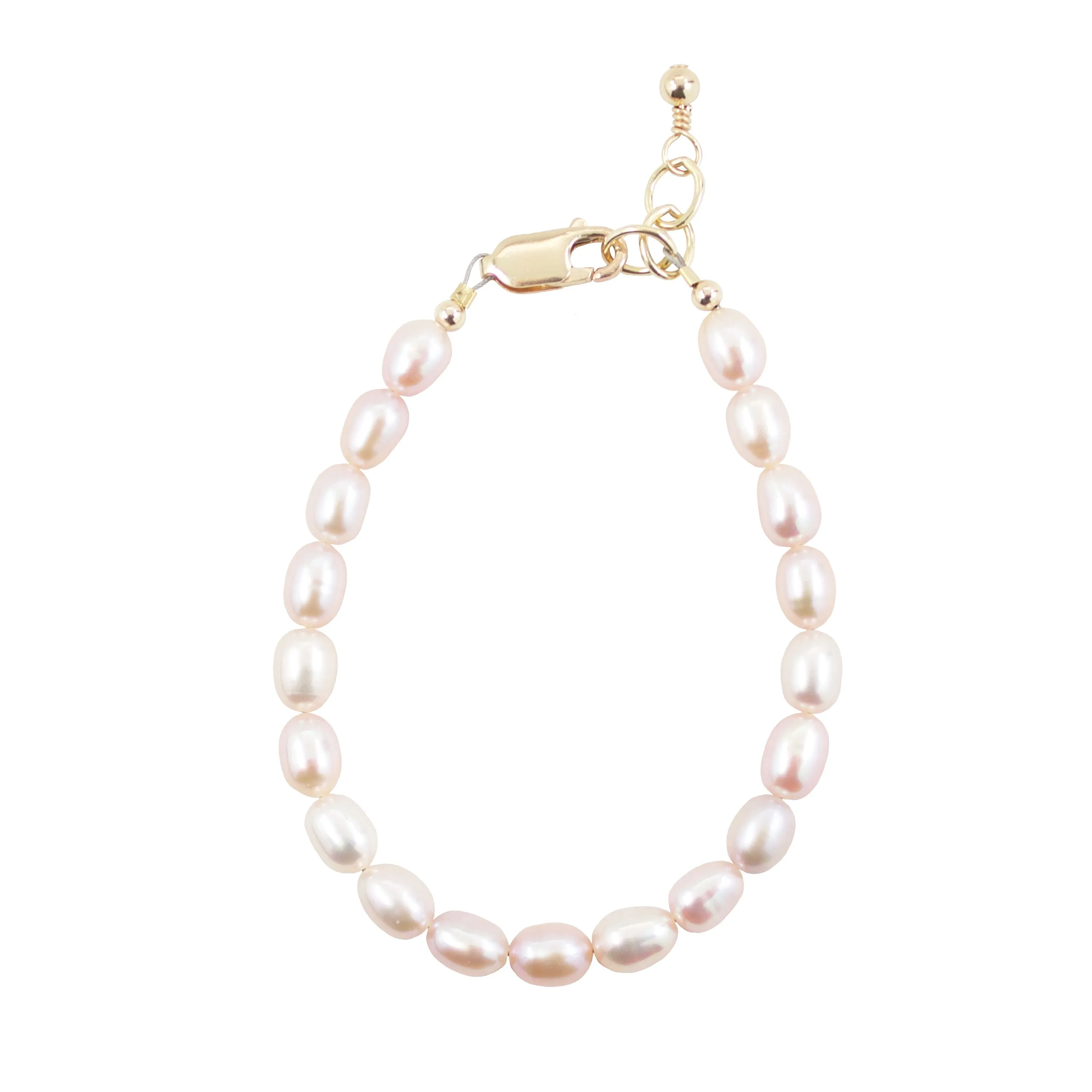 Blush Pearl Adult Bracelet (8MM beads)