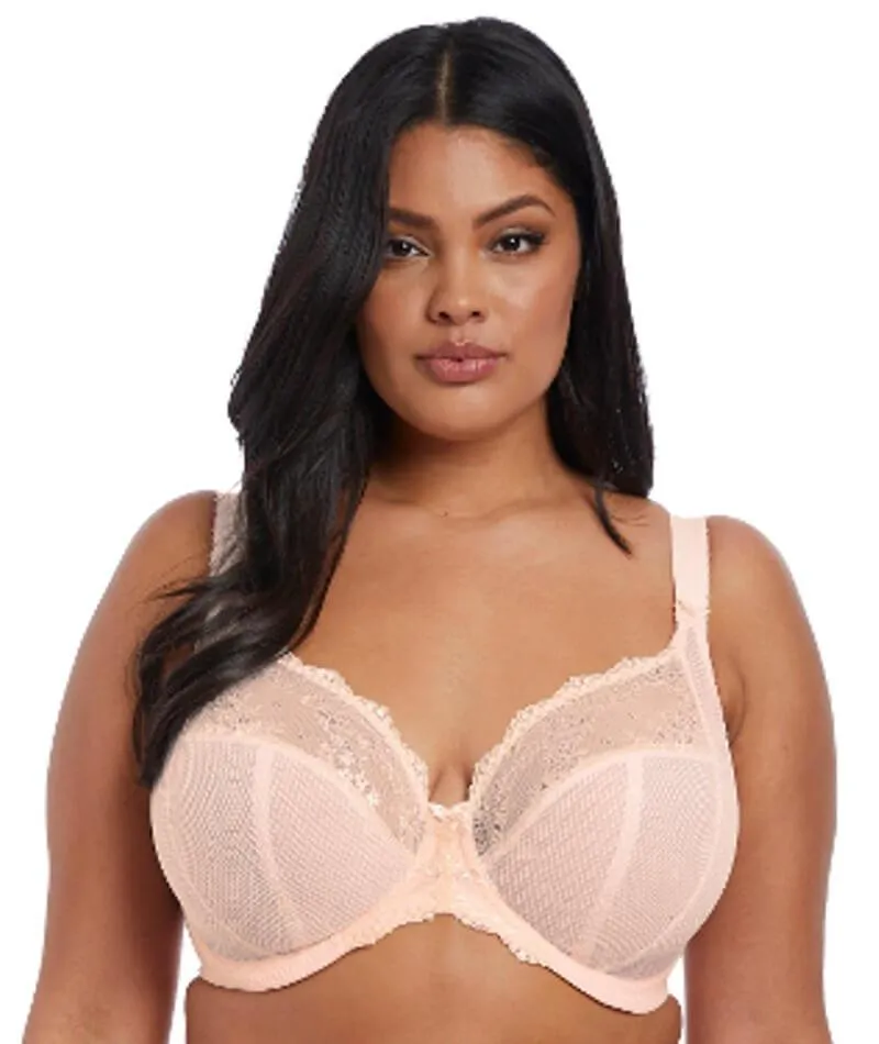 Elomi Charley Underwire Stretch Plunge Bra - Ballet Pink