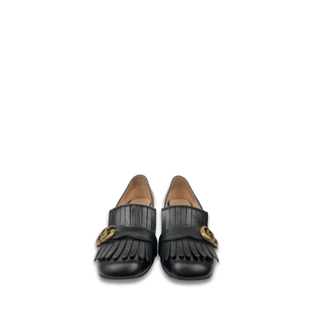 Gucci Marmont Fringe Loafers- Size 40.5
