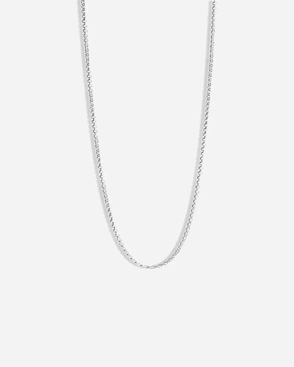Halskæde 42cm - Silver