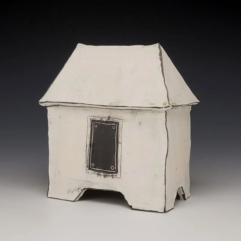 House with Black Window
