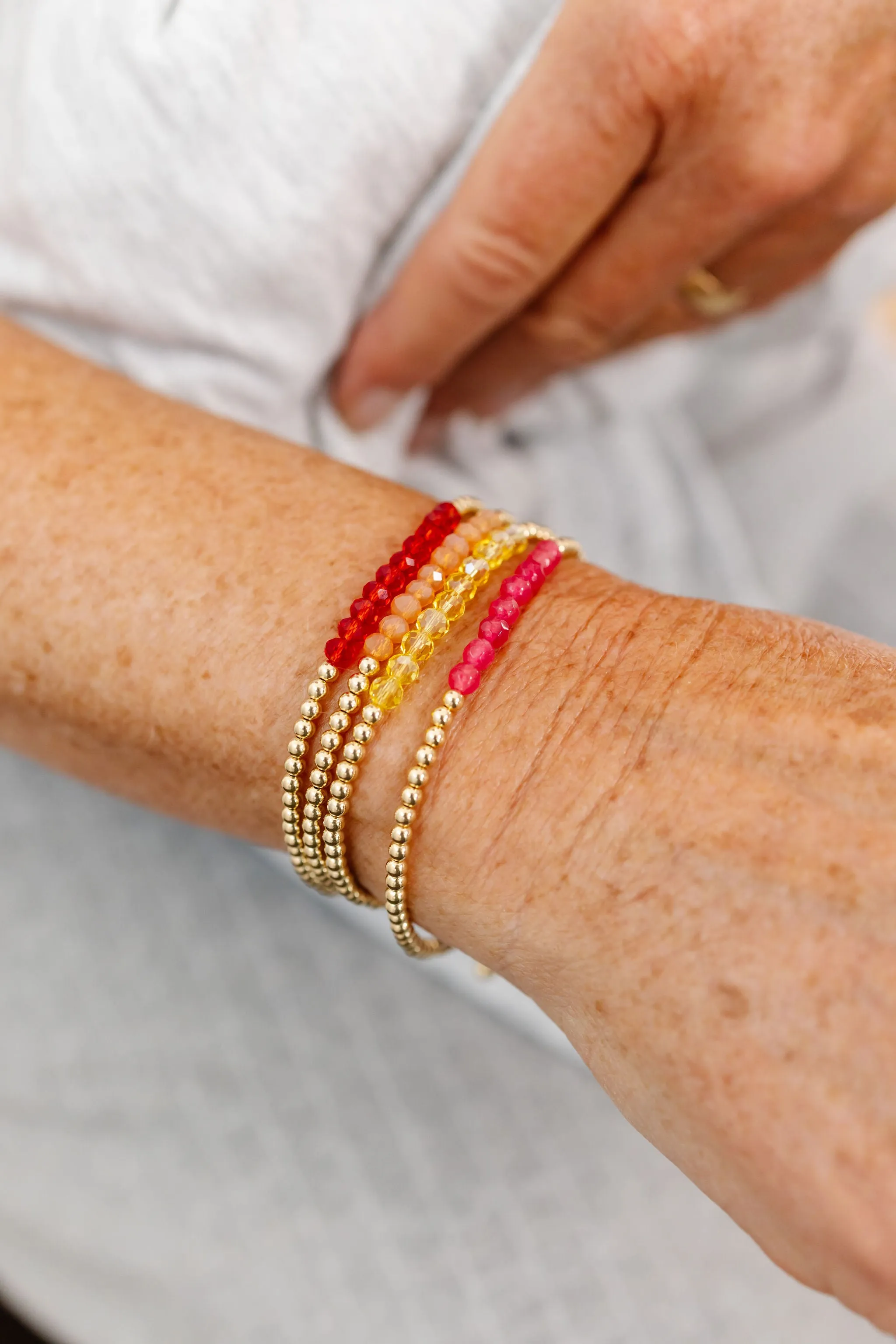 Martha Adult Bracelet (3MM   4MM beads)