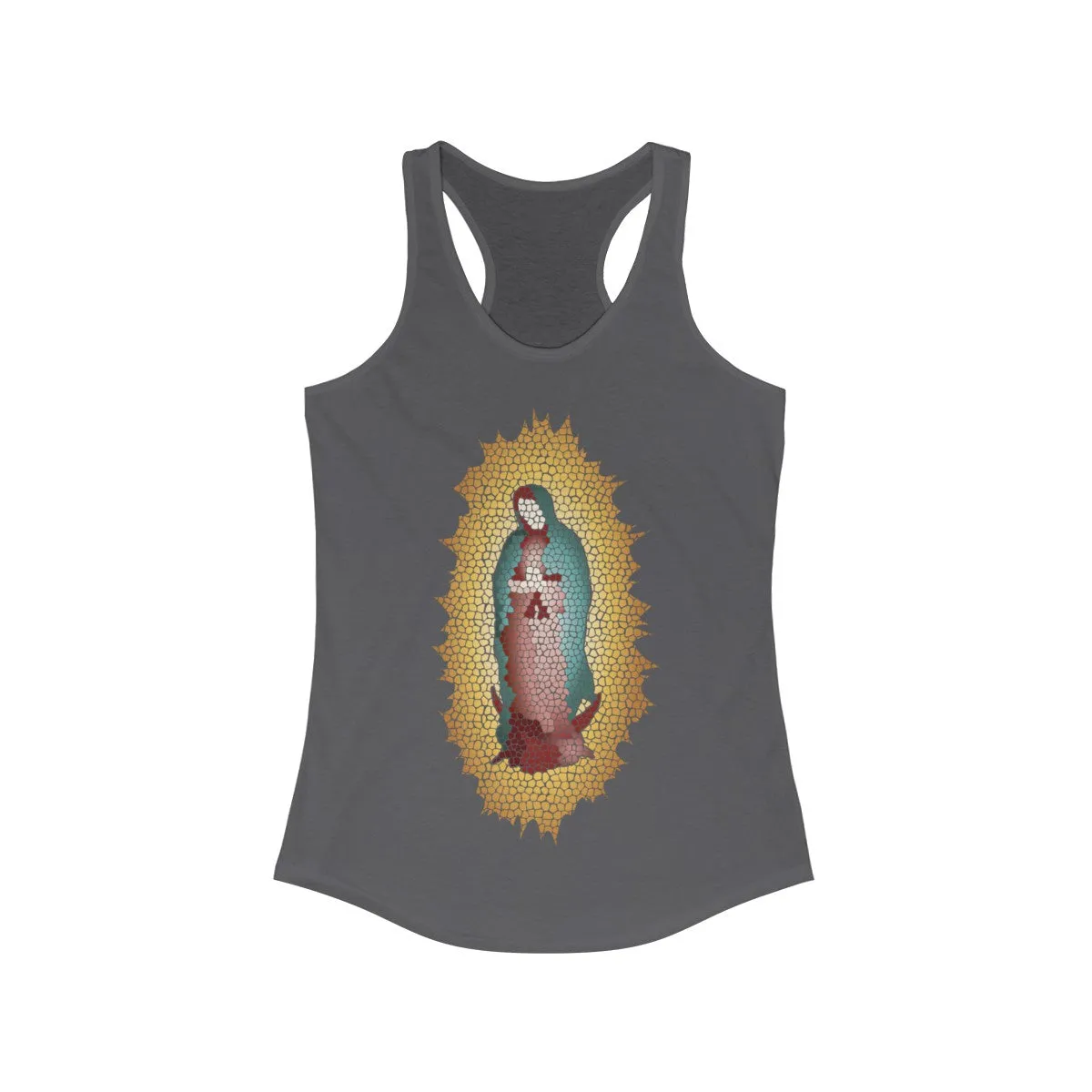 OUR LADY OF GUADALUPE <br>women's racerback tank
