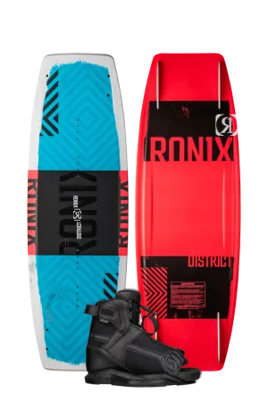 Ronix District 129 with Divide Wakeboard Package 2025