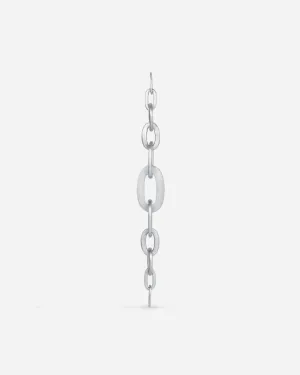 Row Chain Earrings - Sølv
