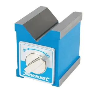 SILVERLINE MAGNETIC PRECISION GROUND V-BLOCK -- LIFETIME WARRANTY -- 244994