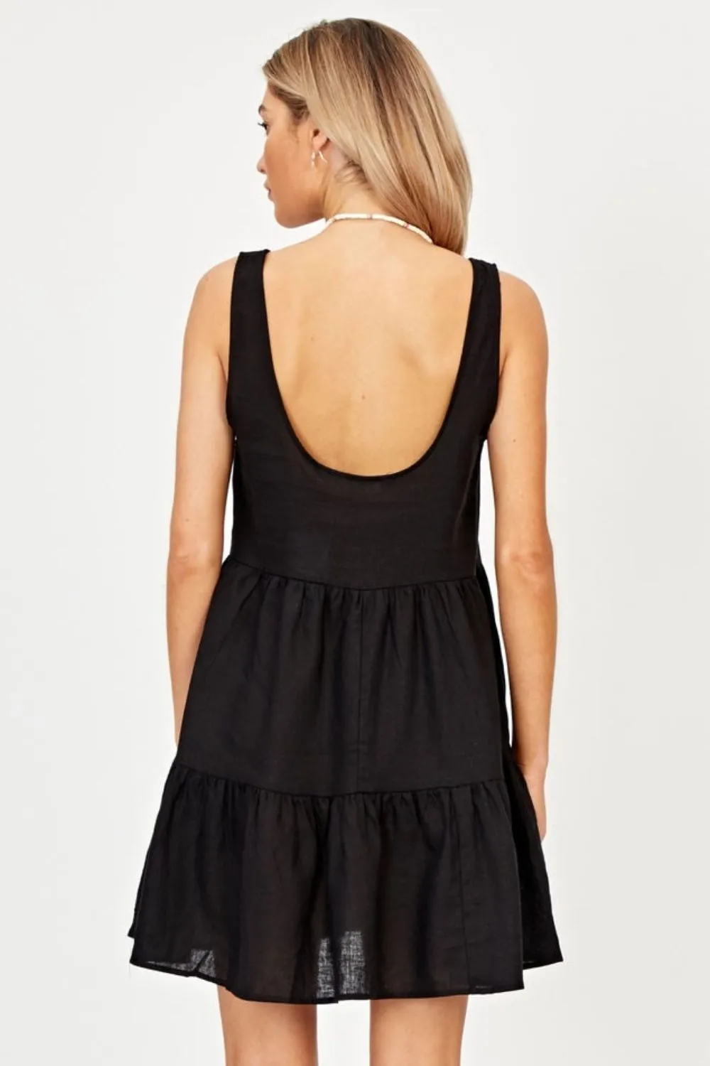Sleeveless Tiered Dress