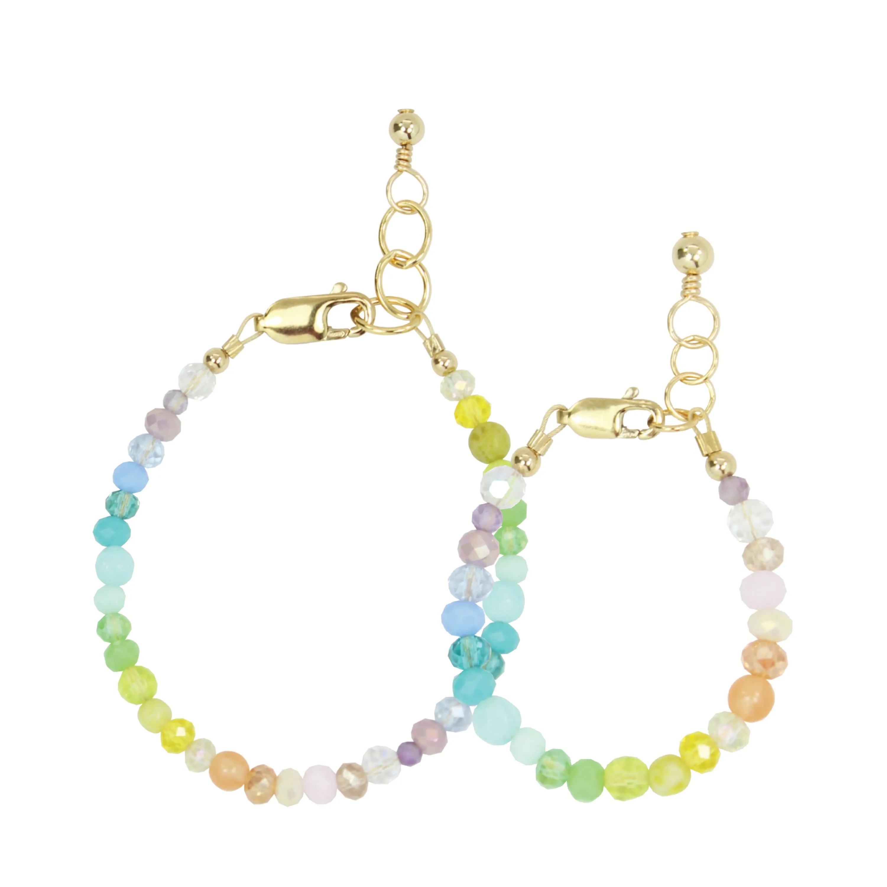 Spectrum Mom   Mini Bracelet Set (4MM Beads)