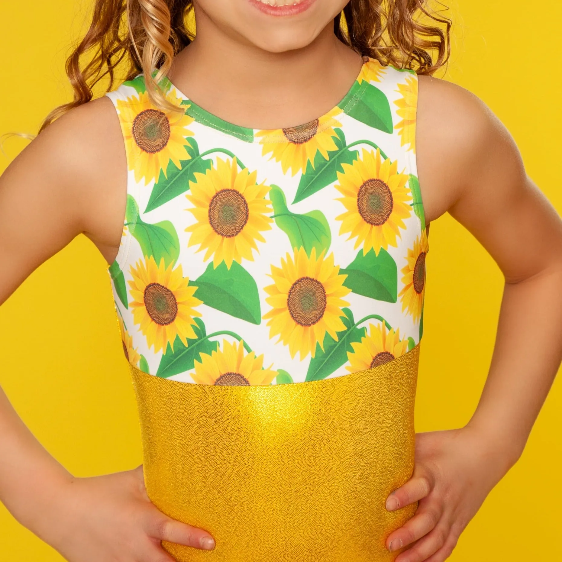 Sunflower Leotard