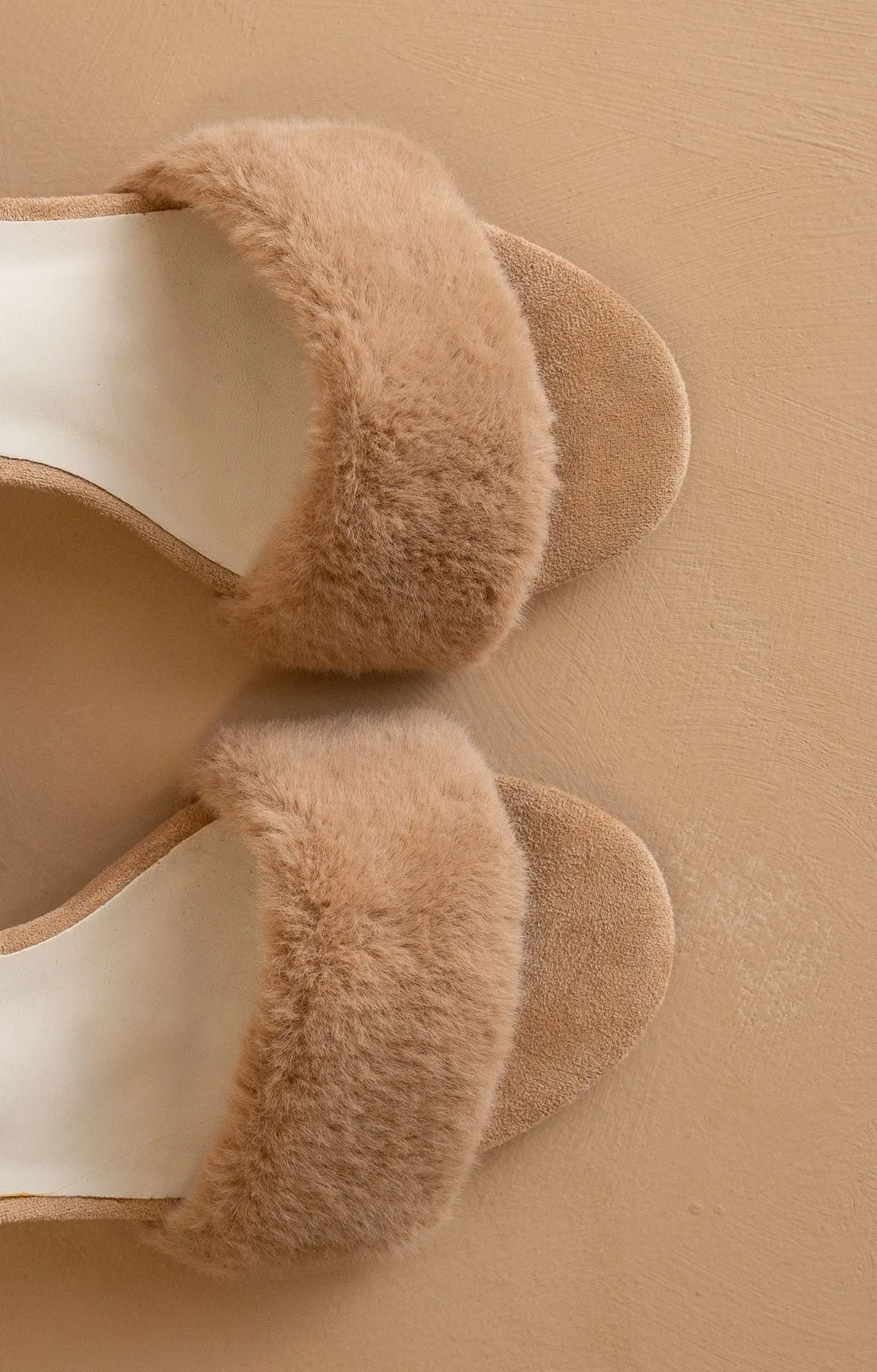 The Hadley | Almond Feather Heels