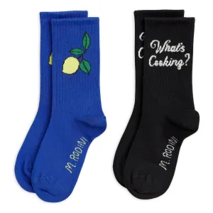 Whats Cooking 2-Pack Socks