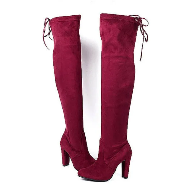 Women Boots Over-the-knee